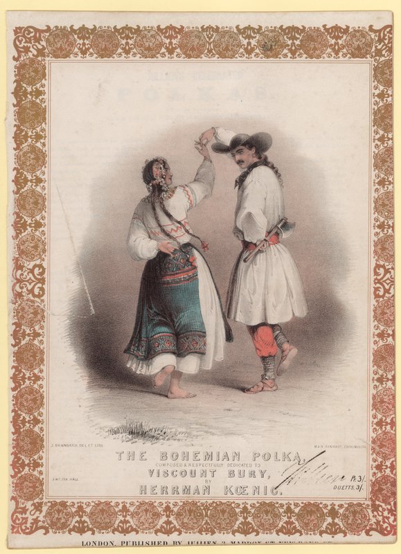 Polka czeska autorstwa English School