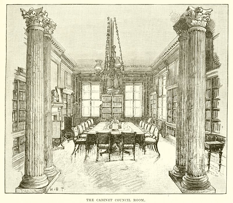 Sala Rady Gabinetowej autorstwa English School