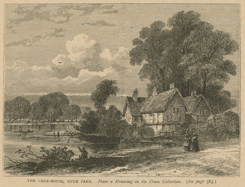 The Cake House, Hyde Park, Londyn autorstwa English School