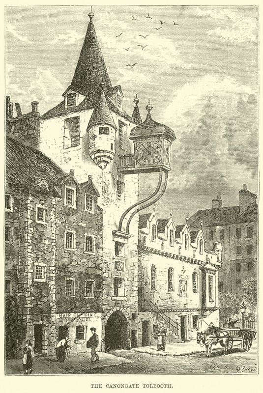 Pobór opłat Canongate autorstwa English School