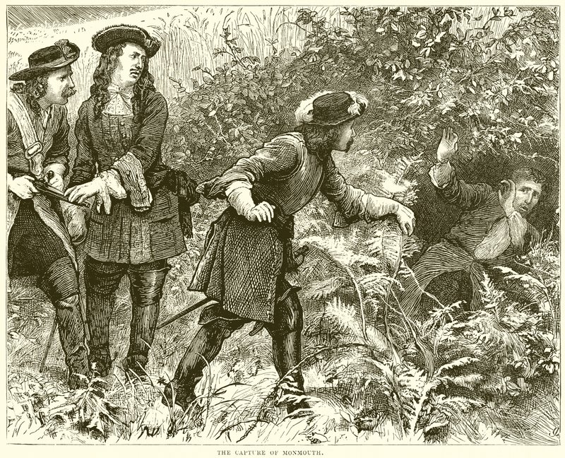 Zdobycie Monmouth autorstwa English School