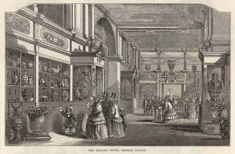 Dwór Ceramiczny, Kryształowy Pałac autorstwa English School