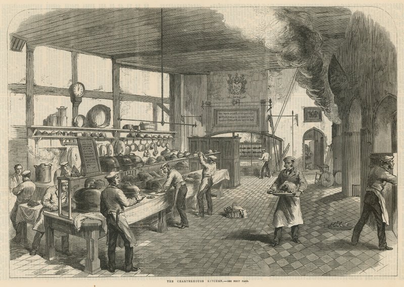 Kuchnia Charterhouse autorstwa English School