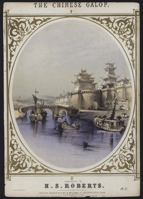 Chiński Galop, HS Roberts autorstwa English School