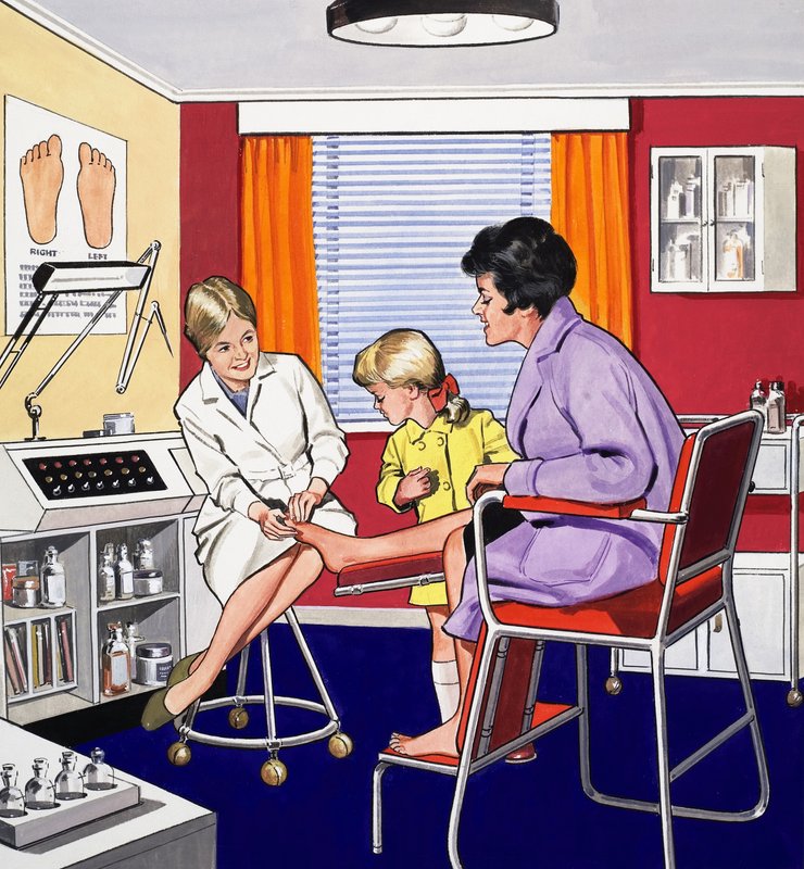 pedicure autorstwa English School