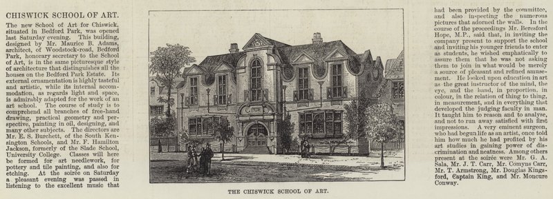 Chiswick School of Art (grafika) autorstwa English School