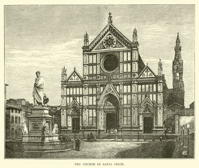 Kościół Santa Croce autorstwa English School