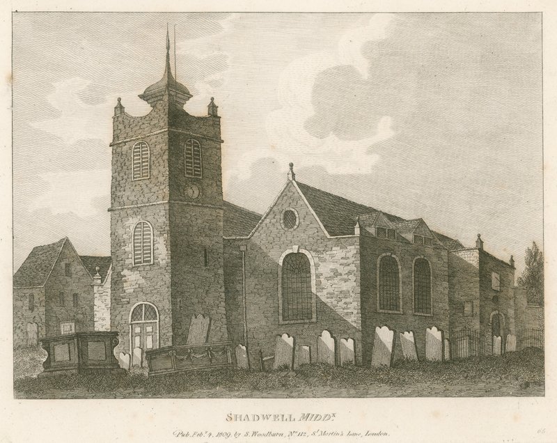 Kościół św. Pawła, Shadwell, Londyn autorstwa English School