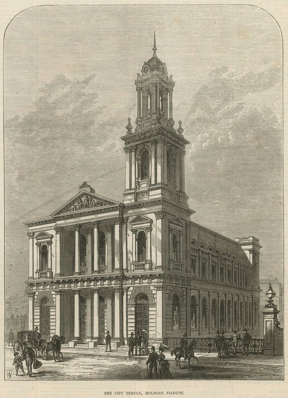 Świątynia Miejska, Wiadukt Holborn autorstwa English School