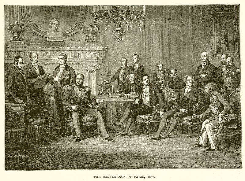 Konferencja Paryska, 1856 autorstwa English School