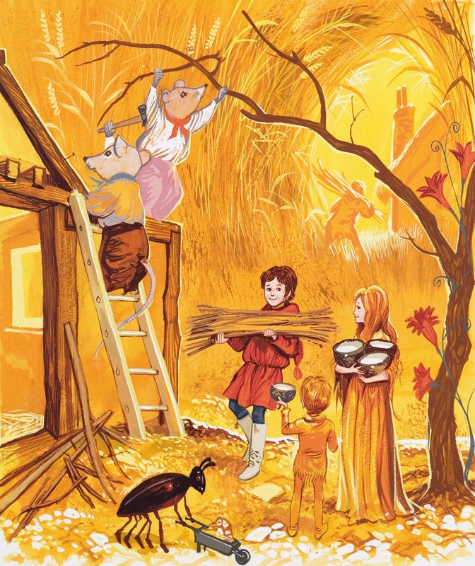 Kukurydziane Wróżki autorstwa English School