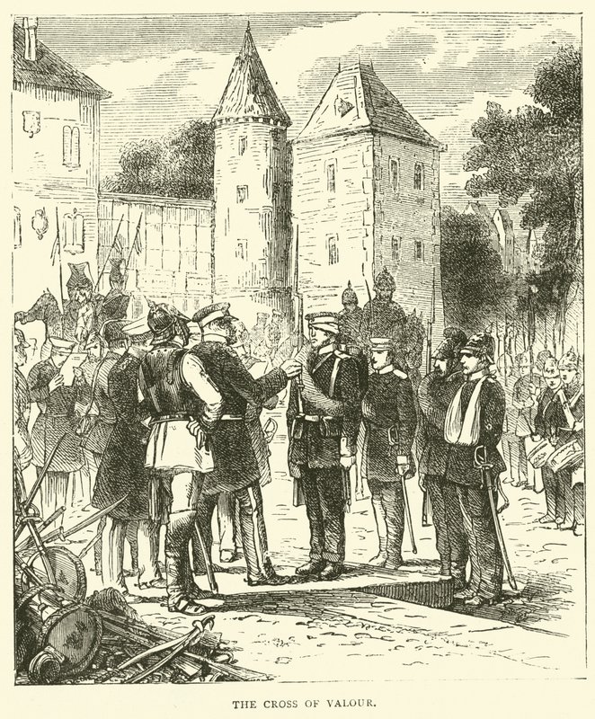 Krzyż Walecznych, wrzesień 1870 autorstwa English School