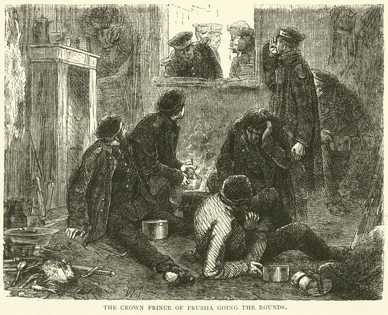 Książę koronny pruski w obiegu, listopad 1870 autorstwa English School