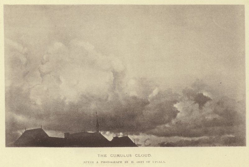 Chmura Cumulus autorstwa English School