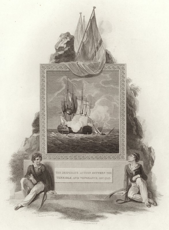 Rozpaczliwa akcja między Strasznością a Zemstą, grudzień 1757 r. autorstwa English School