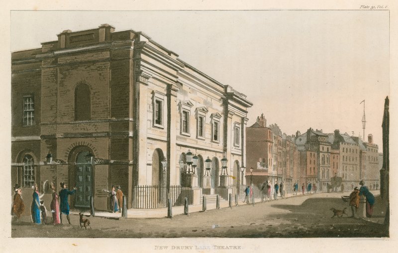 Teatr Drury Lane, Londyn autorstwa English School