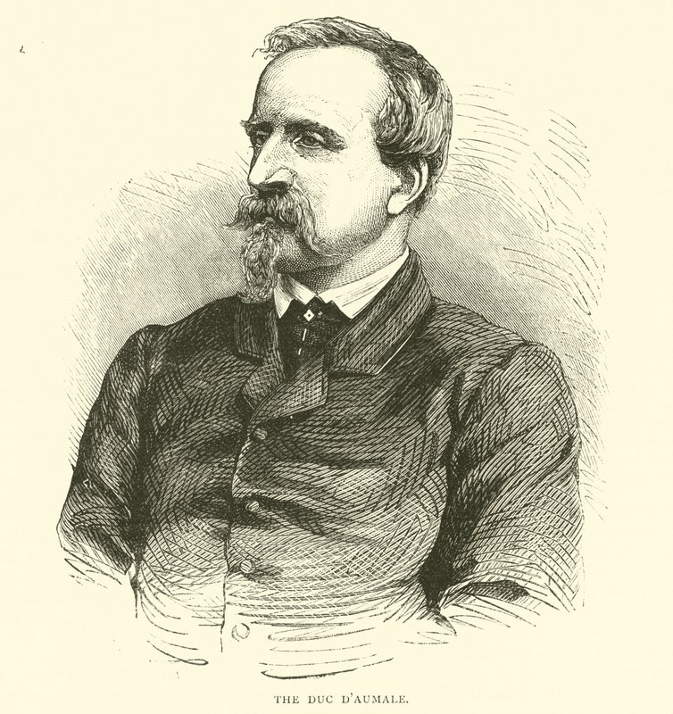 Duc dAumale, marzec 1871 autorstwa English School
