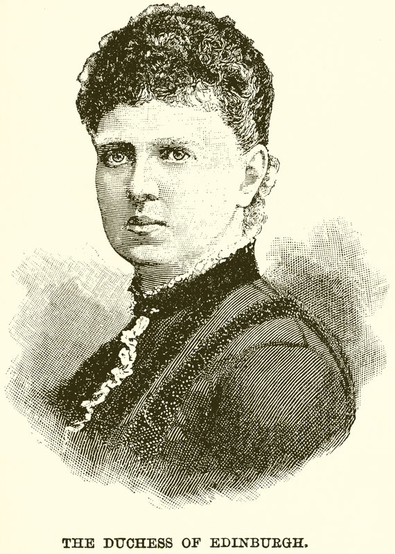Księżna Edynburga autorstwa English School