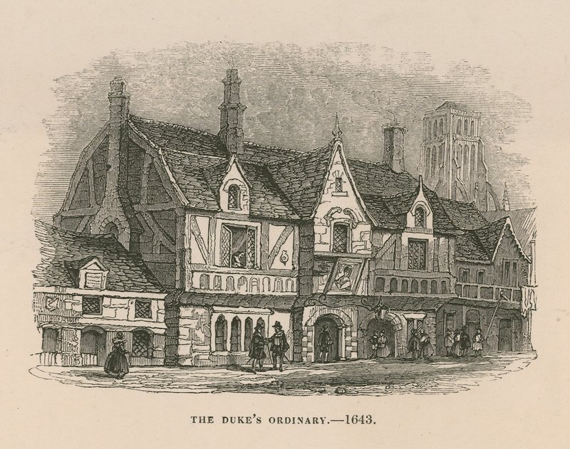 Ordynariusz książąt, 1643 autorstwa English School