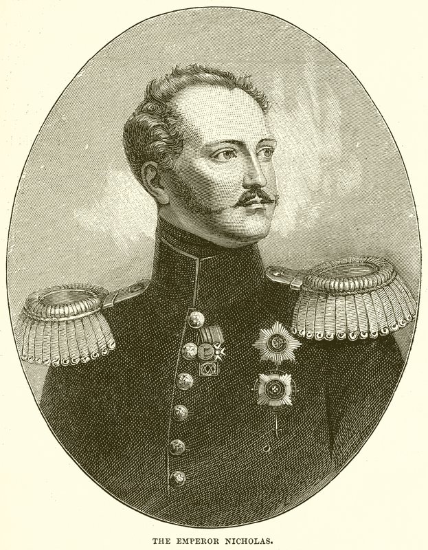 Cesarz Mikołaj autorstwa English School