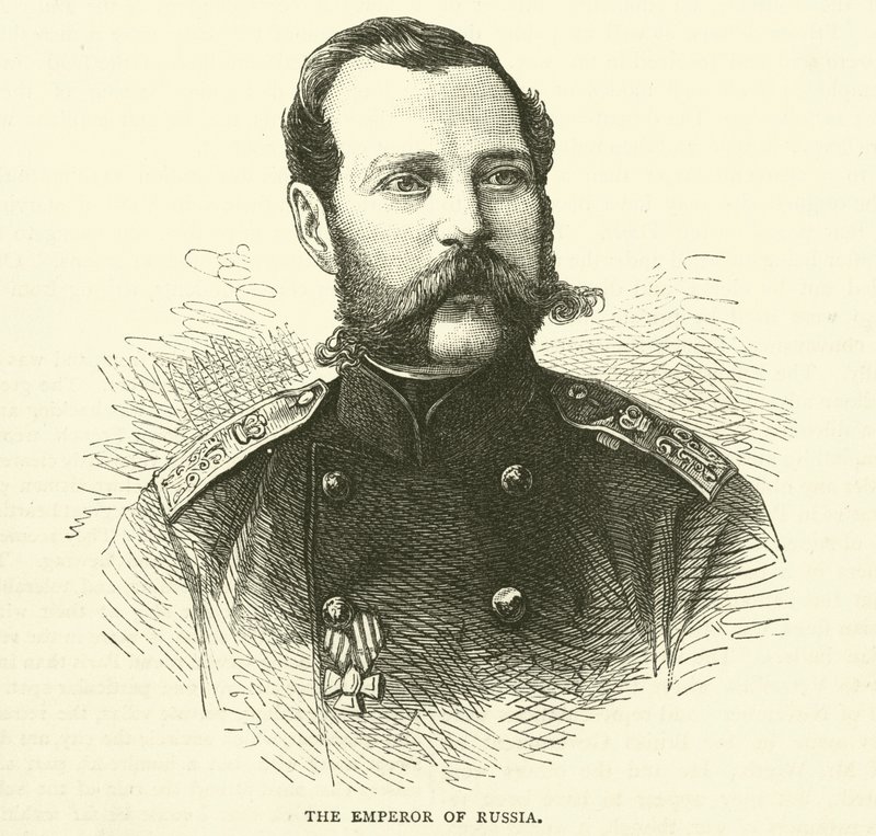 Cesarz Rosji, listopad 1870 autorstwa English School