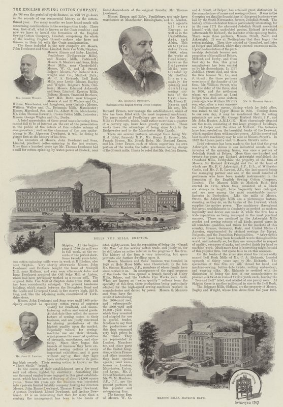 The English Sewing Cotton Company (grawerowanie) autorstwa English School