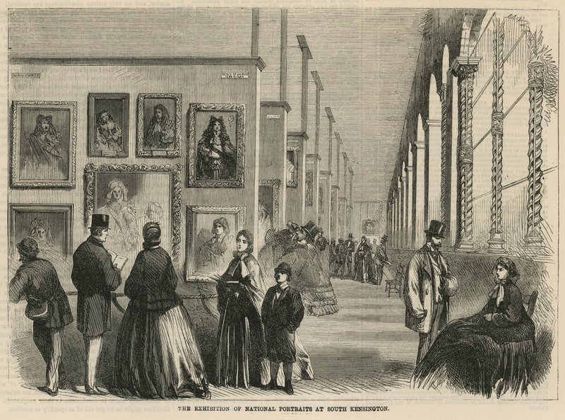 Wystawa portretów narodowych w South Kensington autorstwa English School