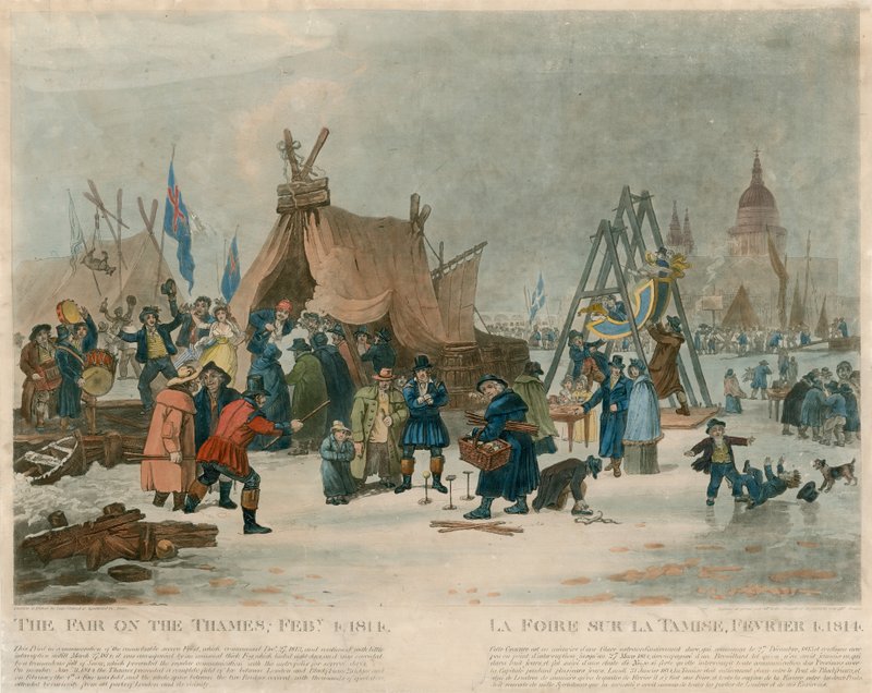 Jarmark nad Tamizą, 4 lutego 1814 r. autorstwa English School