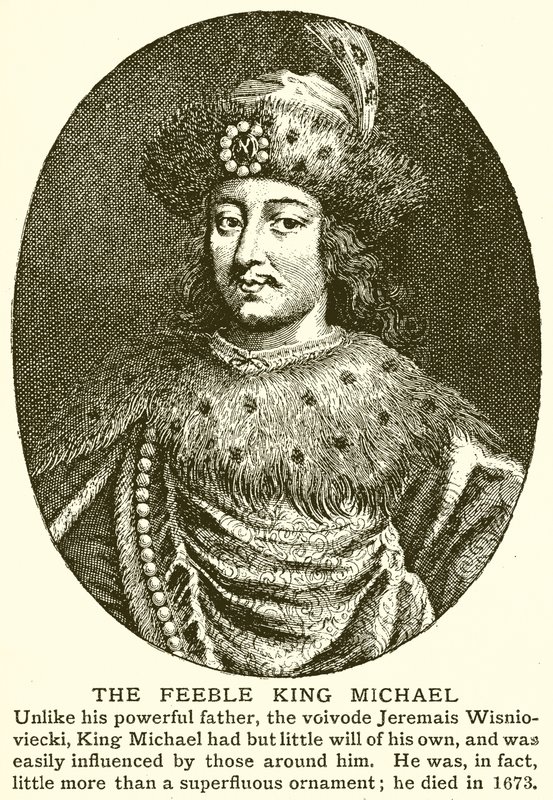 Słaby król Michael autorstwa English School