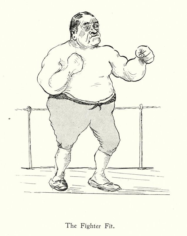Fighter Fit; często jest to bit Biter (litho) autorstwa English School