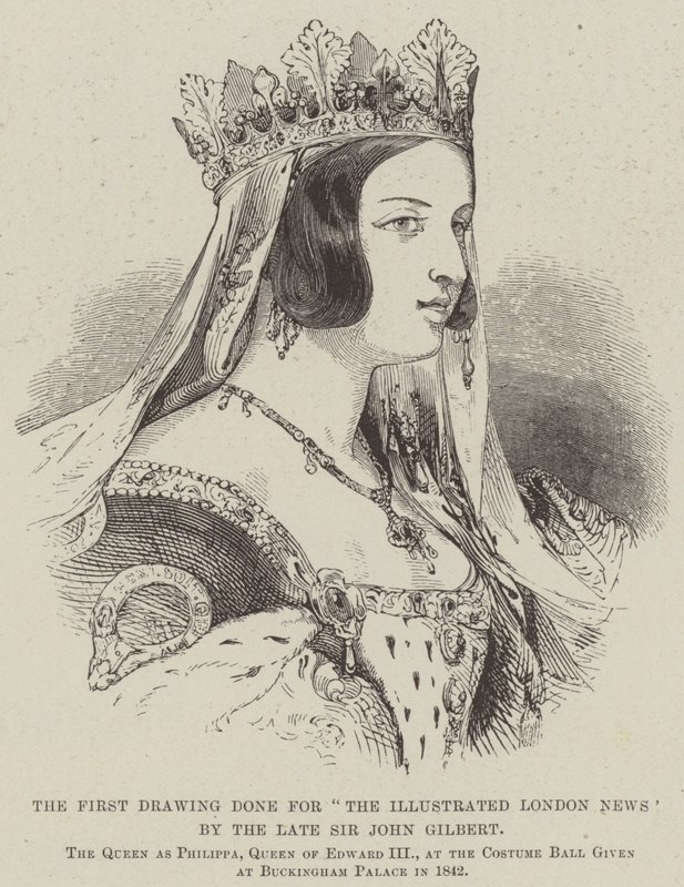 Pierwszy rysunek wykonany dla „The Illustrated London News” przez nieżyjącego już Sir Johna Gilberta (grafika) autorstwa English School