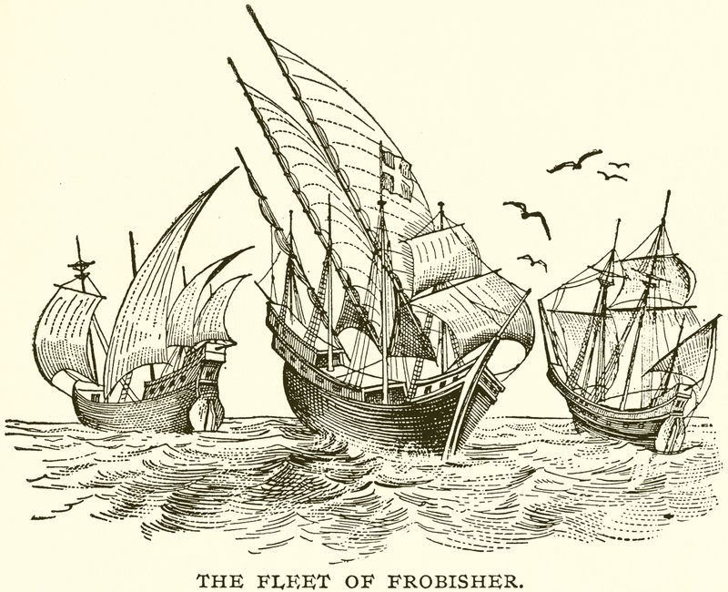 Flota Frobisher autorstwa English School