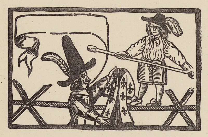 Foppish Rope-Dancer autorstwa English School