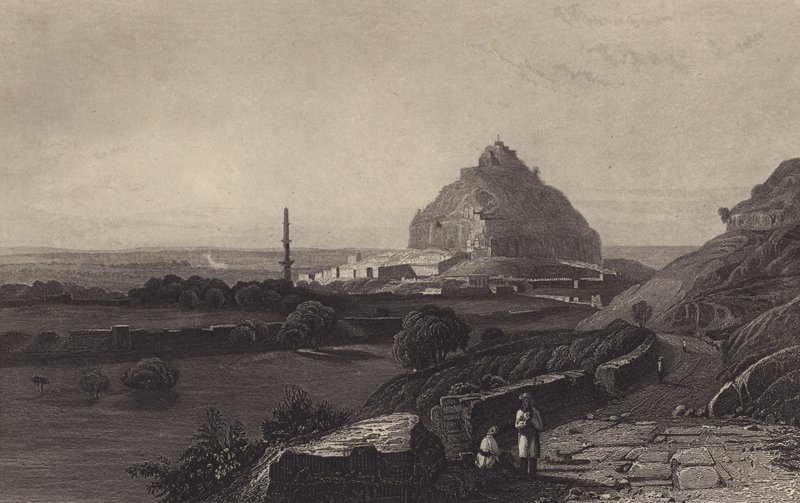 Twierdza Daulatabad w Dekanie (rycina) autorstwa English School