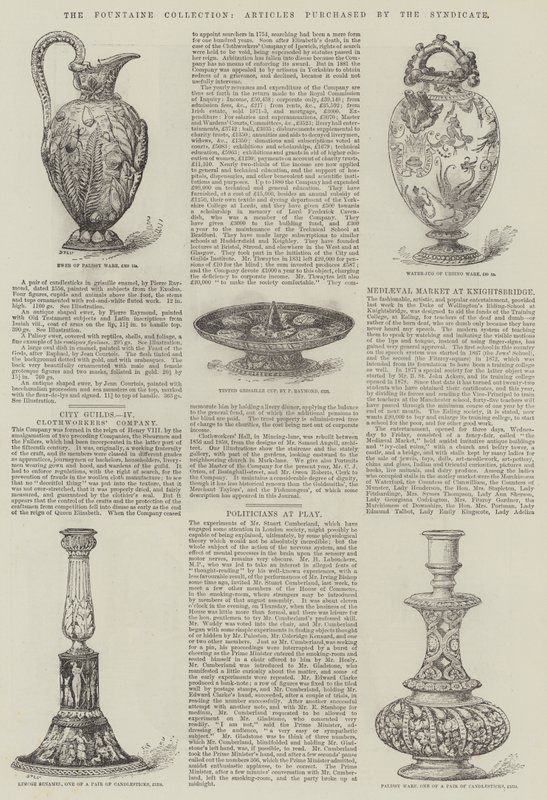 Kolekcja Fountaine, Artykuły zakupione przez Syndykat (grafika) autorstwa English School