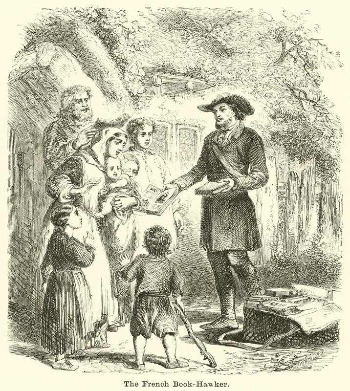 Francuski Book-Hawker autorstwa English School