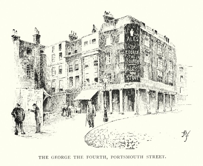 Jerzy Czwarty, Portsmouth Street (lito) autorstwa English School