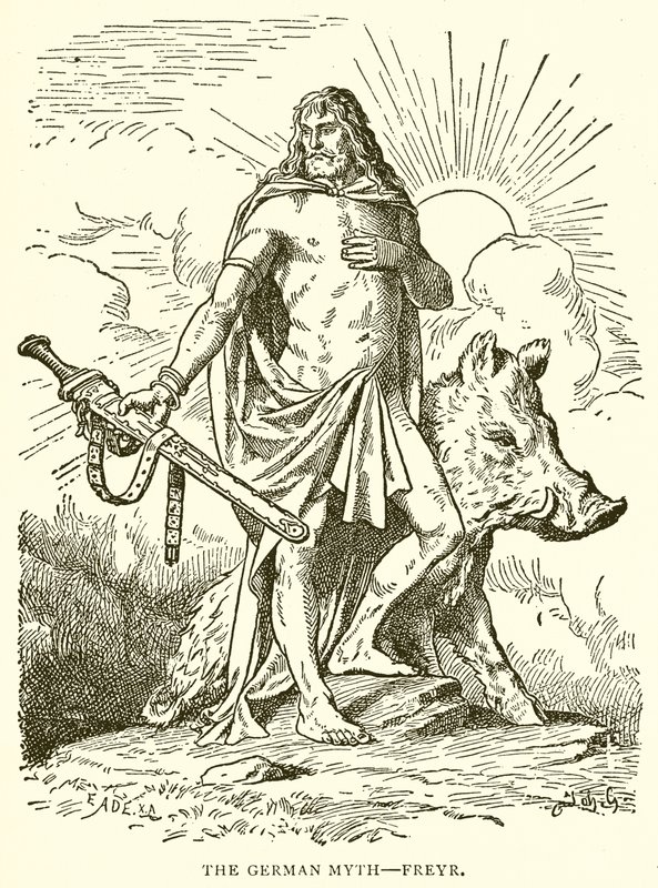 Niemiecki mit – Freyr autorstwa English School