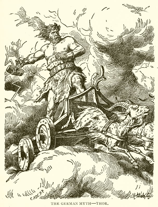 Niemiecki mit – Thor autorstwa English School