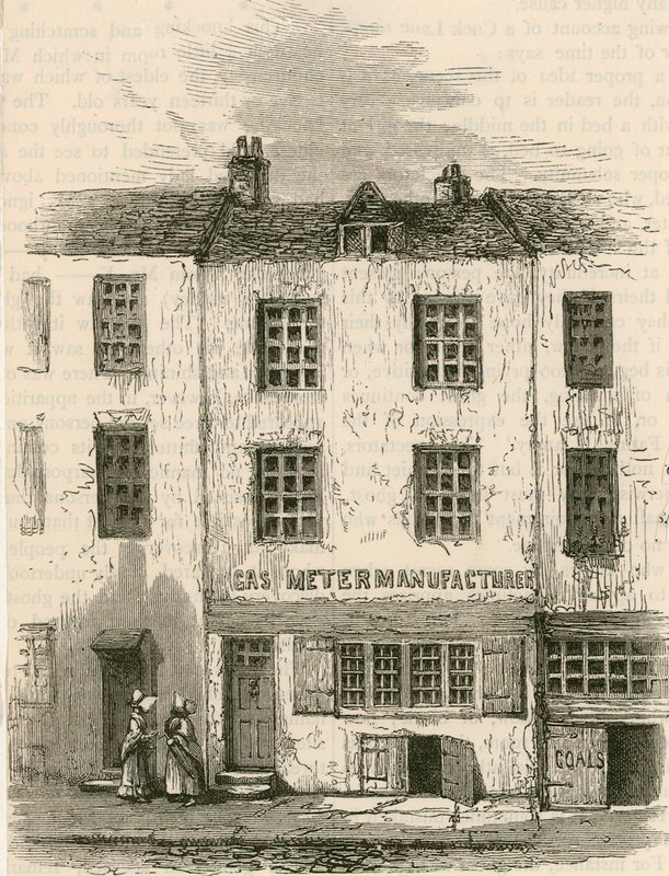 Dom duchów w Cock Lane autorstwa English School