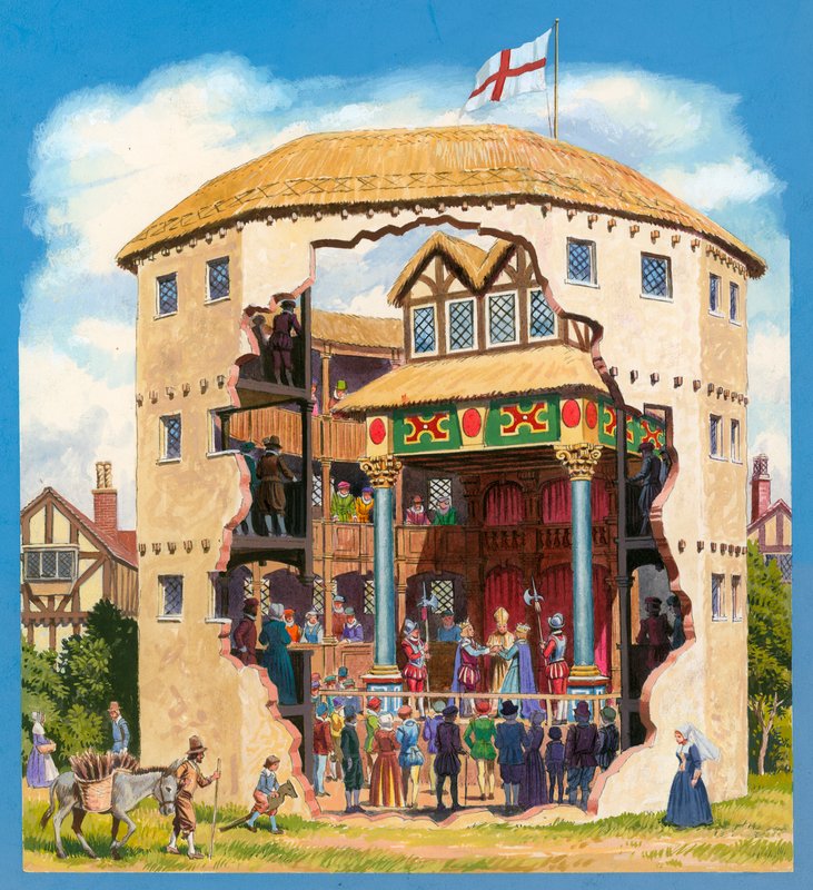 Teatr Globe autorstwa English School