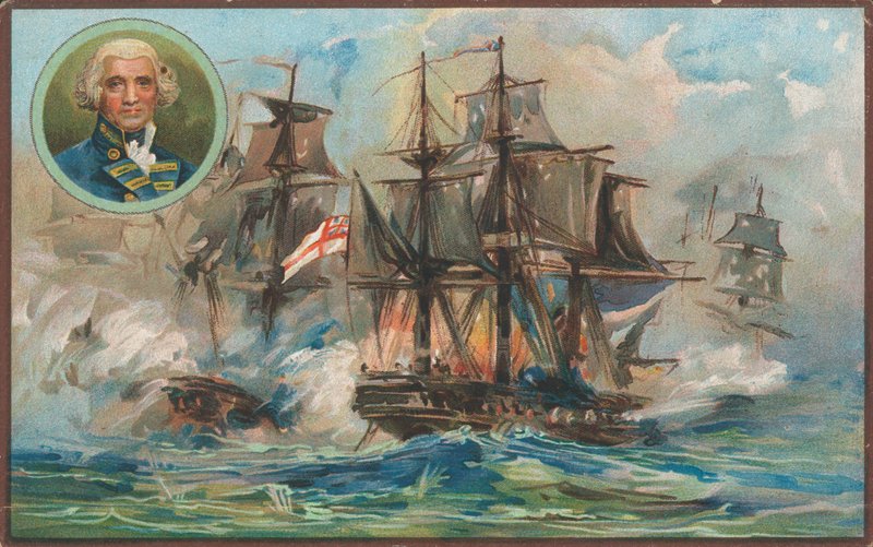 Chwalebny 1 czerwca 1794 autorstwa English School