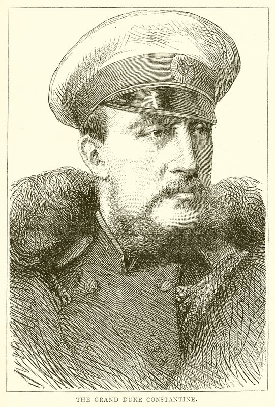 Wielki Książę Konstantyn autorstwa English School