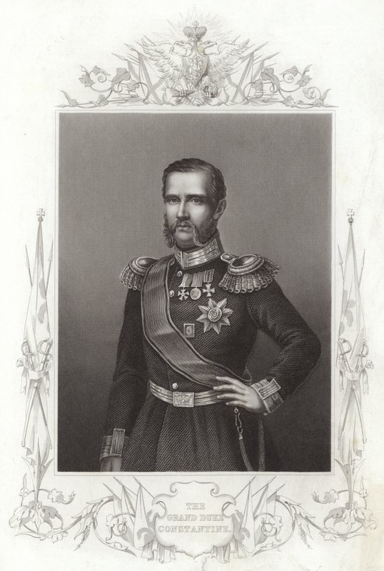 Wielki Książę Konstantyn autorstwa English School