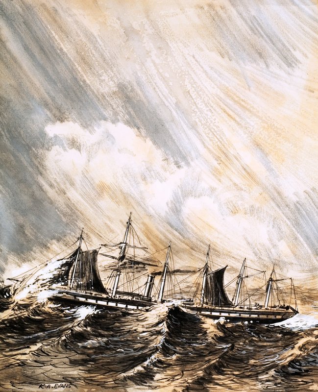 Wielka Brytania, projekt Isambard Kingdom Brunel autorstwa English School