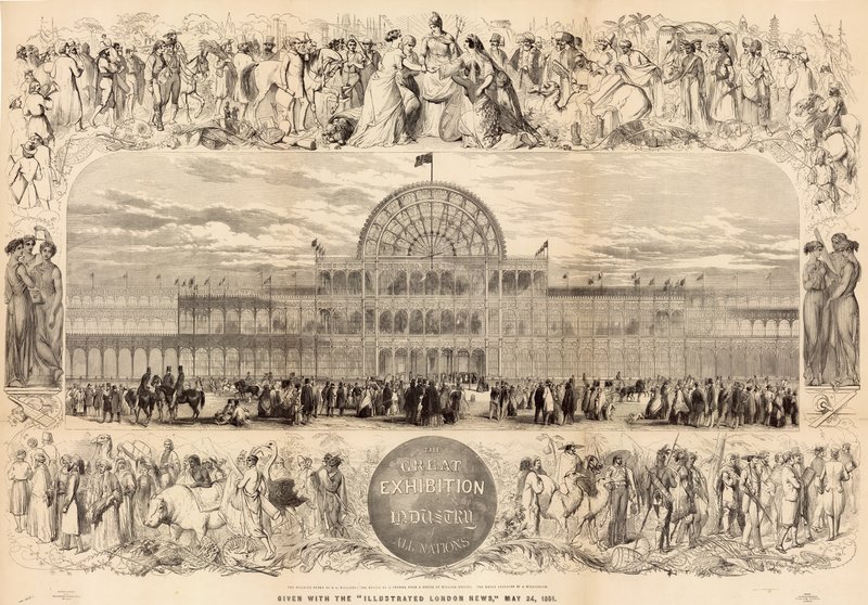 Wielka Wystawa, 1851 autorstwa English School