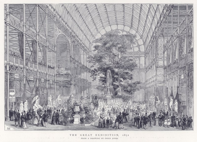 Wielka Wystawa, 1851 autorstwa English School