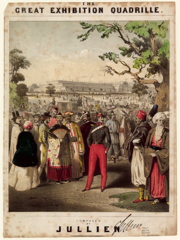 Wielka Wystawa Kwadryl (1851) autorstwa English School