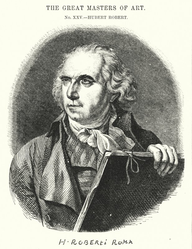 Wielcy Mistrzowie Sztuki, Hubert Robert (grafika) autorstwa English School