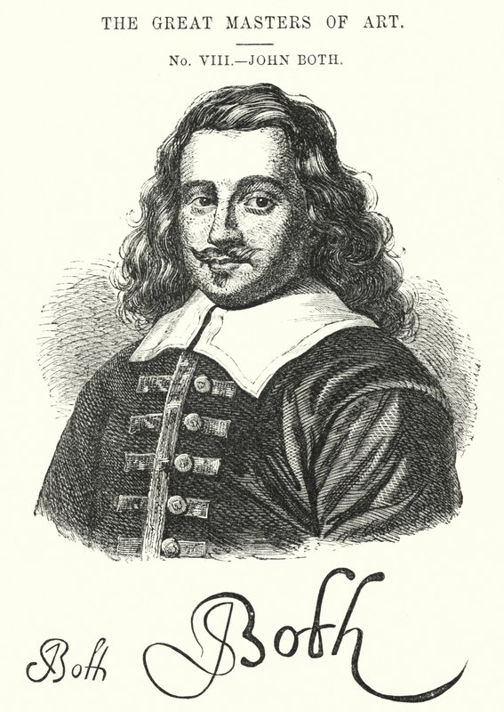 Wielcy mistrzowie sztuki, John Both (rycina) autorstwa English School